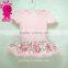 Hot selling girl's tutu dress latest children designs fashion summer baby dress