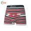 HSZ-0013 MENS Boxer Shorts With Colorful Stripes Swim Flat Briefs Handsome for Man