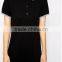 2015 women fashion short sleeve Polo Shirt Dress