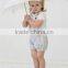 High Quality 100% Linen Baby Girl Clothes Vintage Romper Little Girl Overalls Custom