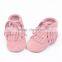 2016 New Design Lace Up Tassel Winter Newborn Baby Shoes