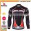 BEROY hot selling cycling long sleeve jersey,bmx bike clothing with sublimation