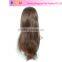 Factory Unprocessed Human Silky Straight 100 Brazilian Virgin Hair Full Lace Wigs With Baby Hair For Black Women