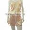 Ladies Blush Sleeveless Satin Sleepwear Sexy Romper