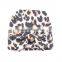 Top End Baby Warm Hat Leopard Print Flanging Cap Baby Hat With A Big Bowknot