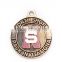 Metal High Relief Customized Sport Medal with Ribbon and Enamel Colors