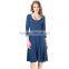 New fashion european style soft new floral dresses