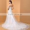 Ball Gown Wedding Dress Sparkle & Shine Court Train Strapless Tulle bridal gown P059