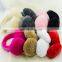 Best seller fashion full sheepskin fur multi color ear warmer/ earmuff / headband for winter