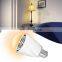 Smart Voice Bulb 3W LED Speech Recognize Bulb, Voice Control Lamp Color-changing Light in English Language E27 Base Holder