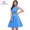 Grace Karin Summer Dresses Women Pinup Retro Robe Rockabilly 50s Vintage Dress Plus Size XS-3XL Vestidos Femininos CL6086-1#