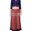 Red Lengha Set with Embroidery