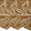 2016 Latest Cheap heavy african gold swiss voile lace with stone fabric attractive for making dress