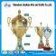 On sell Gold sports metal trophies awards with plastic base