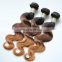 wholesale cheap human hair could be dyed ombre colored brazilian hair weave