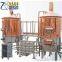 500L/1000L Shandong Zunhuang copper craft beer brewery equipment beer brewing container for bar/restaurant/hotel