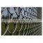 3.7mm wire diameter 50*50mm mesh green field parking field garden hot dipped galvanized chain link fencing diamond wire mesh