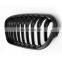 1 series F20 LCI 1-slat matt black front kidney grill grille for BMW new 1 series