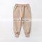 children winter cotton terry striped casual trousers knitted sweatpants