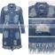 new arrivals Cheap clothes wholesale women New Arrivals Good qualitylong sleeve long line jeans coat demin jackets