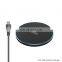 Small Ultra Slim Fast Charging Portable 10W Round Wireless Mobile Phone Charger For iPhone Universal
