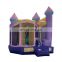 Purple Inflatable Bounce House Kids Jumping Castle Playhouse Inflatable Slide Como