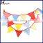 Colorful Cotton Fabric,Double Sided Bunting,Banner,Flag,Event PL002