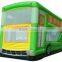 High quality inflatable funny bus bouncer