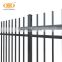 Home garden solid decorative metal rod wrought iron fence panels