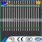 6ft high black coated spear top steel picket fence Ornamental fence