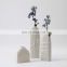 2021 Nordic Minimalism Bullet Shape Handmade Matte Ceramic Porcelain Vase for Flower Arrangement