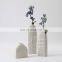 2021 Nordic Minimalism Bullet Shape Handmade Matte Ceramic Porcelain Vase for Flower Arrangement