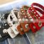 new style broader real leather steampunk decorative studs rivet men bracelets for couples