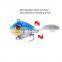 HOT SALE 6g/10g/17g/25g Metal VIB Fishing Lure Spinner Sinking Rotating Spoon Pin Crankbait Sequins Baits Fishing Tackle