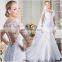 2020 New White Women Long Sleeve Lace Bridal Wedding Gowns Wedding Dress