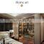Customized Design Aluminum Glass Door Wardrobe Open Cloakroom