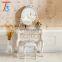 Custom Wood Furniture Vanity Dressing Table White Makeup Tocador Dresser With Mirror