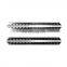Car Body Side Skirt Door Sill Scuff Plate Protective Welcome Pedal Cover Sticker for jimny JB74, with black