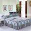 home textile queen size bed skirt with elastics wholesale bedskirt made in china