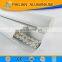 Russia standard size LED aluminium profile , modular v /u shape led light strip,aluminum milky colour led channel