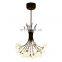 Luxury Modern Classics Simple K9 Crystal Chandeliers For Living Room Gold Pendant Light For Hotel Chandeliers