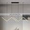 New Led Chandelier Lamp For Kitchen Dining Room Minimalist Ceiling Hanging Lights Decor Restaurant Suspension Light Fixture