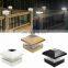 Outdoor IP65 Waterproof Decoration Lighting Post Pillar Lamp LED With Solar Garden Light