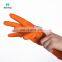 Long Waterproof Rubber Gloves Pond Gloves Shoulder Length Insulated PVC Coated Chemical Resistant Gloves Reusable Resist