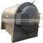 Horizontal air flow continuous biochar wood charcoal kiln