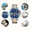 SINOBI Montre luxury Watches S9721G for Time Calendar Display Watches Men Wrist Relogio Masculino