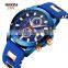 NIBOSI 2333 Waterproof Silicone Watches Men Wrist Luxury Business Watch Relojes