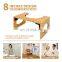 Bathroom Squatting Urinal Adjustable Bamboo Squatting Toilet Stool