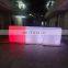 Color changing LED Portable LED Light Bar Counter Modern Round Bar Counter Designs Corner Bar Counter