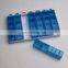 7 Day x 4 Large Capacity Pill Box. Weekly Pill Box Organizer System for Medications Supplements and Vitamins